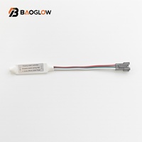 Nouveau design, contrôleur intelligent sans fil à 8 touches pour bande LED COB, variateur d'intensité avec télécommande pour bande LED 12V 24V