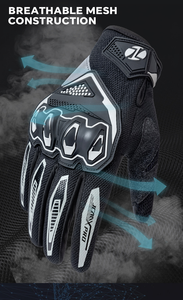 Nuevos Guantes Transpirables para Motociclismo, Pantalla Táctil, Malla, Casuales, para Exteriores - Product Image 4