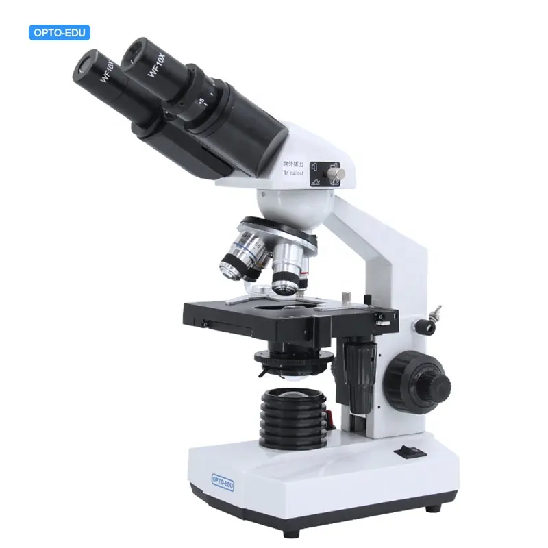 OPTO-EDU A11.5121-B Biologische Microscoop Produceert Verrekijker 1600x Microscopio Prijs