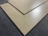 Carrelage en porcelaine effet pierre naturelle caramel 600x1200mm, surface mate, résistant aux rayures, antidérapant, pour sols de restaurants et cafés