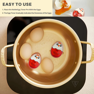 Temporizador de Huevos Sensible con Indicador de Cambio de Color para Huevos Cocidos Perfectos, Gadget de Cocina para Restaurantes y Hogares - Product Image 5