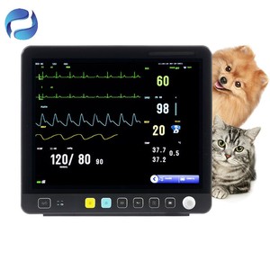 หน้าจอ TFT LCD ขนาด 15 นิ้ว เครื่องมอนิเตอร์สัญญาณชีพสัตว์สำหรับโรงพยาบาลสัตว์และการดูแลมนุษย์ อุปกรณ์วิเคราะห์สำหรับสัตวแพทย์ - Product Image 3