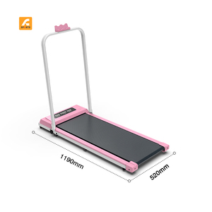 Caminadora Eléctrica Plegable Mini para Debajo del Escritorio con Pantalla LED, Caminadora Portátil de Color Rosa para Uso en el Hogar y Gimnasio - Product Image 2