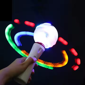 Precio al por mayor de fábrica LED Light up <span class=keywords><strong>Magic</strong></span> Spinning <span class=keywords><strong>Wand</strong></span> para niños como regalos de Navidad de Halloween - Product Image 2