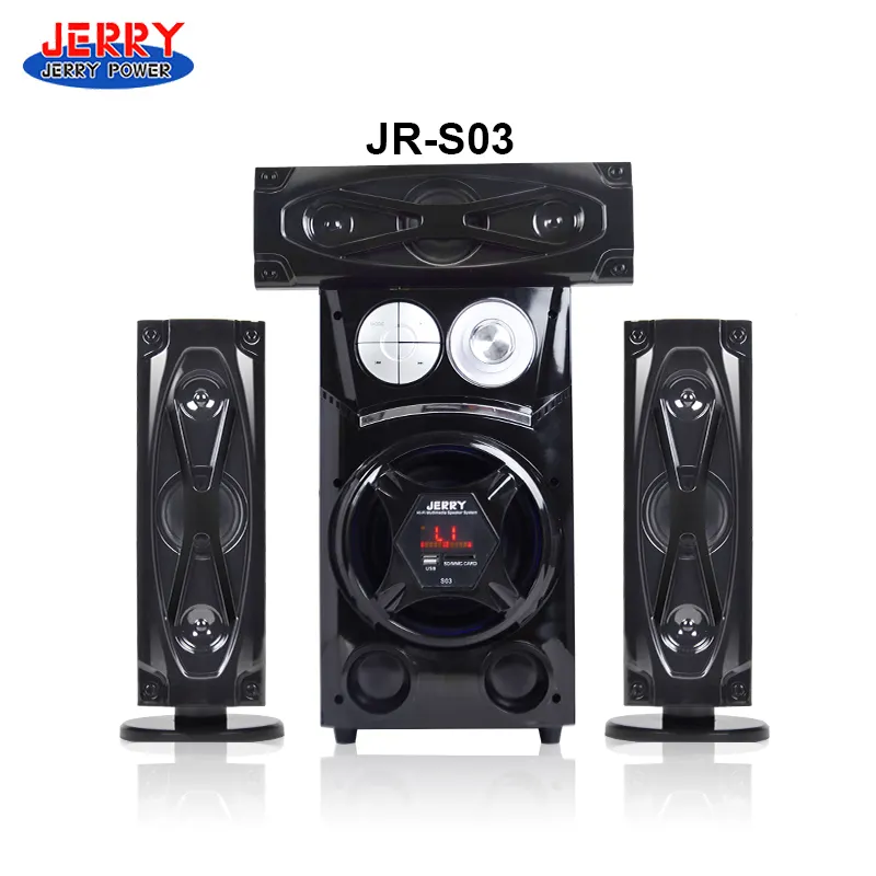 Merek JERRY POWER Musik Dalam Ruangan 3.1 Speaker Multimedia Sistem Hifi Home Theater JR-S03