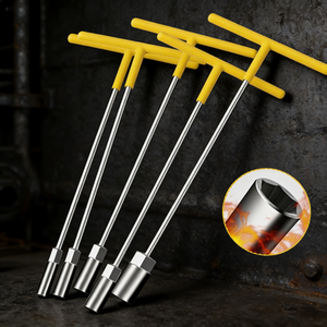 ประแจบล็อกยาวแบบเมตริกสำหรับงาน DIY ขายดีที่สุด OEM สำหรับ<span class=keywords><strong>ถอด</strong></span><span class=keywords><strong>หัวเทียน</strong></span>และซ่อมแซมในพื้นที่แคบ - Product Image 2
