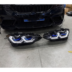 Sistema de Iluminación Automotriz para <span class=keywords><strong>BMW</strong></span> Serie 4 M3 M4 G22 G26 G80 420 425 <span class=keywords><strong>430</strong></span>, Conjunto de Faros Láser, Luces RGB - Product Image 2