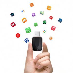 2 in 1 Car Connectivity Box New Mini Wired to <b>Wireless</b> CarPlay Android Auto Carplay <b>Adapter</b> - Product Image 4