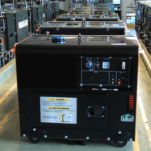 เครื่องกำเนิดไฟฟ้าดีเซล ประหยัดน้ำมัน 5kw 8kw 10kva แบบเงียบพิเศษ ติดตั้งบนรถพ่วงเคลื่อนที่ กระบอกสูบเดี่ยว สายทองแดง - Product Image 3
