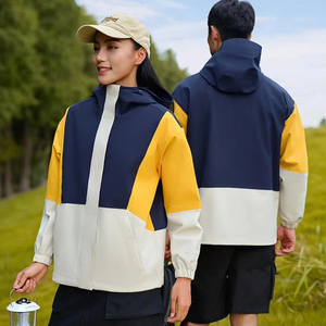 High End Custom <strong>Thin</strong> Casual Unisex <strong>Jackets</strong> Outdoor Windproof <strong>Men's</strong> Coats Hiking Blank Windbreaker for <strong>Men</strong> - Product Image 4