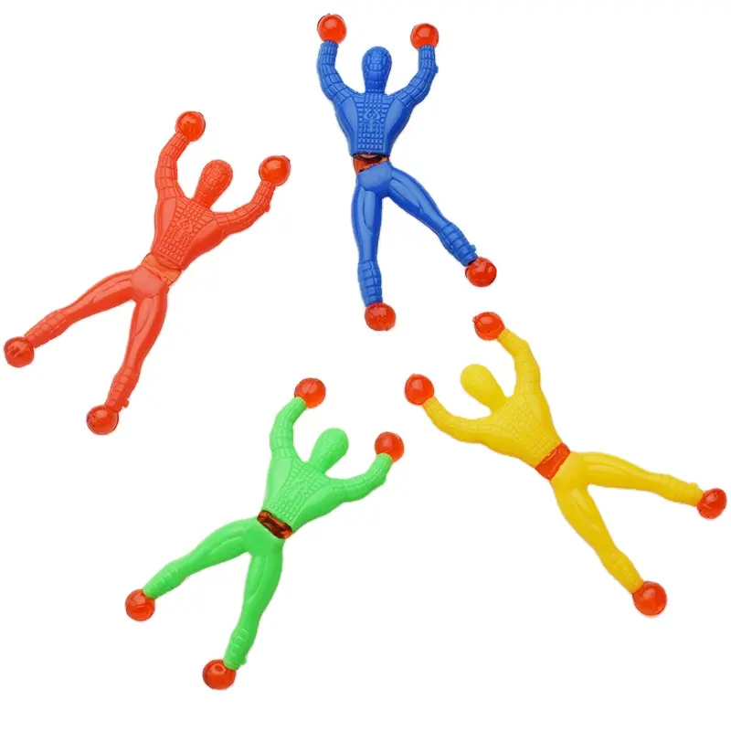 Sticky Wall Climbing Men Novelty Gift Party Kids spider sticky man toys for children