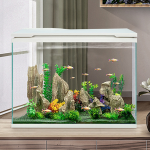 Relaxlines 103L Rechthoekig Glazen Bureau-<span class=keywords><strong>aquarium</strong></span> met Energiezuinige Verlichting - Product Image 5