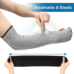 Manchons de protection pour les bras, résistants aux coupures de niveau 5 et au chaleur, pour hommes et femmes ayant une <span class=keywords><strong>peau</strong></span> fine et soufrant de contusions - Product Image 2