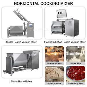 Cuisson sous vide liquide industrielle en poudre Mélangeur horizontal Sauce à confiture de fruits Machine à fabriquer des bonbons au caramel Cuiseur sous vide commercial - Product Image 2