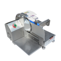 Équipement de boulangerie, machine à trancher le pain automatique commerciale, épaisseur de coupe de 5 à 50 mm, acier inoxydable, pour trancher les pains de mie