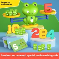 Jouets mathématiques interactifs numériques en forme de grenouille pour enfants, éducation précoce, développement cognitif, pensée logique parent-enfant