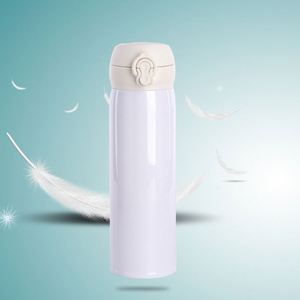 Bouteille isotherme ZY Pumping Airpot 500 ml, thermos personnalisé avec logo, en acier inoxydable, tasse à eau isolée sous vide, gobelet de voyage - Product Image 5