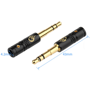 Langer <span class=keywords><strong>3</strong></span>,5-mm-Stereo-TRS-Stecker zum Löten, <span class=keywords><strong>3</strong></span>-poliger Stereo-Stecker für Beyerdynamic und <span class=keywords><strong>Beo</strong></span>-play Kopfhörer - Product Image 3
