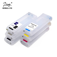 Cartucho de tinta recargable vacío para plóteres HP72 70 727 728 730 745 746 Designjet T920 T830 T730 T1500 T1600 T2600 Z2600 Z5600