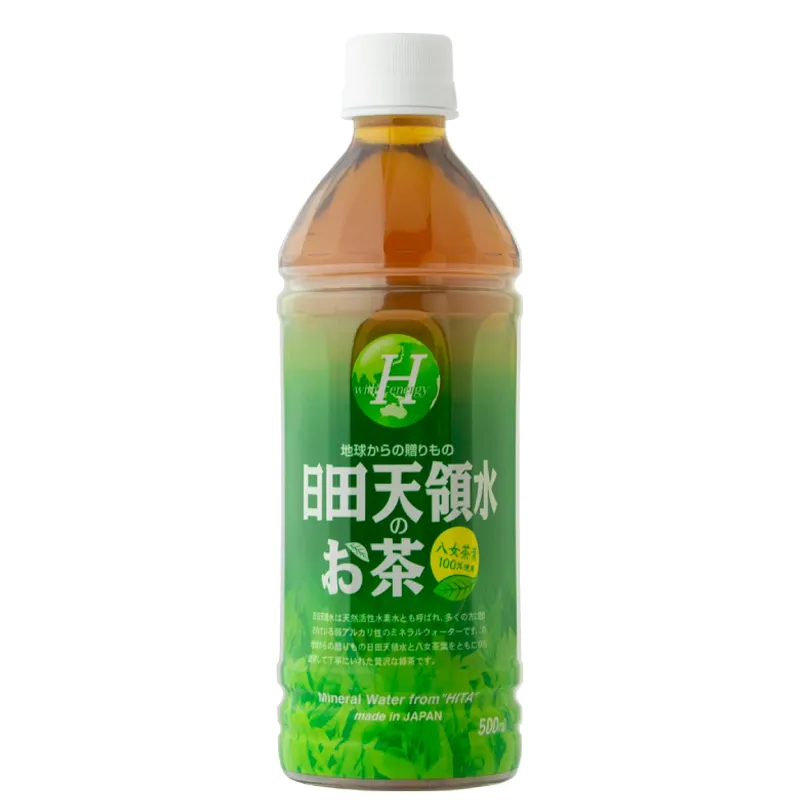 Hita Tenryosui weakly alkaline water 500ml PET bottle green tea