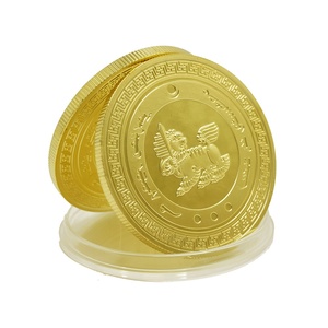 Nhà Máy Biểu Tượng Tùy Chỉnh 3D OEM Kim Loại Kẽm Hợp Kim Đồng Cổ Mạ Vàng <span class=keywords><strong>Armor</strong></span> Của Thiên Chúa Lưu Niệm Trống Thách Thức Đồng Xu Cho Laser - Product Image 1