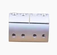 Imprimante 3D SB Accouplement rigide en aluminium Vis moteur de serrage D30 L40 Alésage 5mm 6mm 8mm 10mm 11mm 12mm 13mm 14mm 16mm