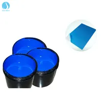 Pegamento uv de plástico Extra suave y fácil de desmontar, Pegamento de Metal y vidrio Peelable azul