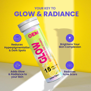 Private Label Glow <span class=keywords><strong>Skin</strong></span> Brause tabletten für Erwachsene Haut aufhellung OEM/ODM Kollagen und <span class=keywords><strong>Vitamin</strong></span> <span class=keywords><strong>C</strong></span> Optimal für die Hautpflege - Product Image 4