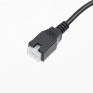 ชุดสายไฟพร้อมขั้วต่อแบบสี่เหลี่ยมผืนผ้า OEM Molex 5557 5559 แบบโอเวอร์โมลด์ 2 4 6 8 ขา - Product Image 4