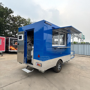 3.04m Sheet Metal Food Trailer Food Trailers Fully Equipped Us Standards Mobile Catering Food Vending Cart Trailer - Product Image 4