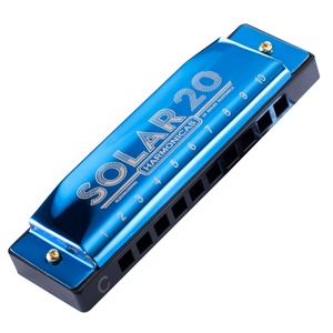 Armónica Cromática Diatónica OEM <span class=keywords><strong>Blues</strong></span> de 10 Orificios en Sol con Cuerpo de Resina para Principiantes - Product Image 2
