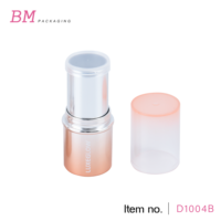 Tube cosmétique vide de luxe à étiquette privée personnalisée, dégradé, mat, brillant, élégant, pour stick de maquillage, stick illuminateur, réf. D1004B