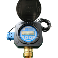 Medidor de Agua Ultrasónico Digital RS485 Modbus de Diámetro Pequeño DN15 DN40, Lectura Remota Inteligente, Compacto