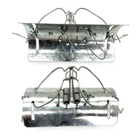 Piège à taupes en baril galvanisé, pièges à souris tunnel, répulsif à taupes, écologique, pour tuer les rats en extérieur, attrapeurs pour cour, pelouse, jardin