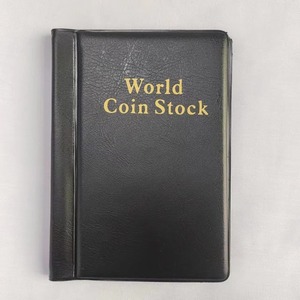 PVC <strong>Coin</strong> Storage Album Holders DIY <strong>Coin</strong> Collection <strong>Book</strong> 10 Pages 120 Pockets Money Organizer - Product Image 5