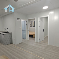 Premium Luxus 20ft 40ft Fertighaus 2-5 Schlafzimmer Faltbares Erweiterbares Containerhaus für Outdoor-Leben Kleine Familienresidenz