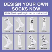 Chaussettes de sport et socquettes personnalisées – Chaussettes de yoga/pilates respirantes et antidérapantes avec service d'emballage sur mesure