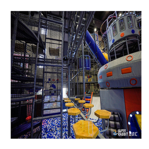 Attrezzatura Personalizzata per Percorso di Arrampicata su Corda per Bambini Parco Giochi al Coperto Percorso Avventura su Corda - Product Image 5