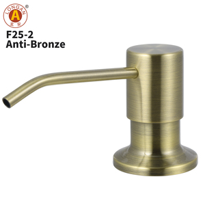 Bouteilles en acier inoxydable brossé Longan, résistantes à la rouille, anti-déversement, anti-fuite, à fixation murale, installation facile, couleur personnalisée - Product Image 1