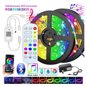 Tira de <span class=keywords><strong>luces</strong></span> <span class=keywords><strong>LED</strong></span> RGB, iluminación de vacaciones, Flexible, resistente al agua, Tuya, <span class=keywords><strong>Alexa</strong></span>, Google Home, IP65 - Product Image 1