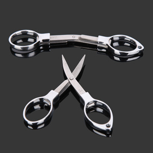 Tijeras de Pesca Wang Wuquan Figura Ocho, Acero Inoxidable, para Cortar Líneas de Pesca, Aparejos de Pesca de Agua Dulce - Product Image 3