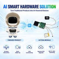 Module d'écran intelligent avec interaction vocale IA, Wi-Fi, BLE, retour visuel dynamique, contenu personnalisé et mises à jour OTA à distance