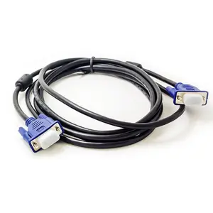 Good Quality Male To Male 3+2 Vga To Vag Cable With Blue Plug