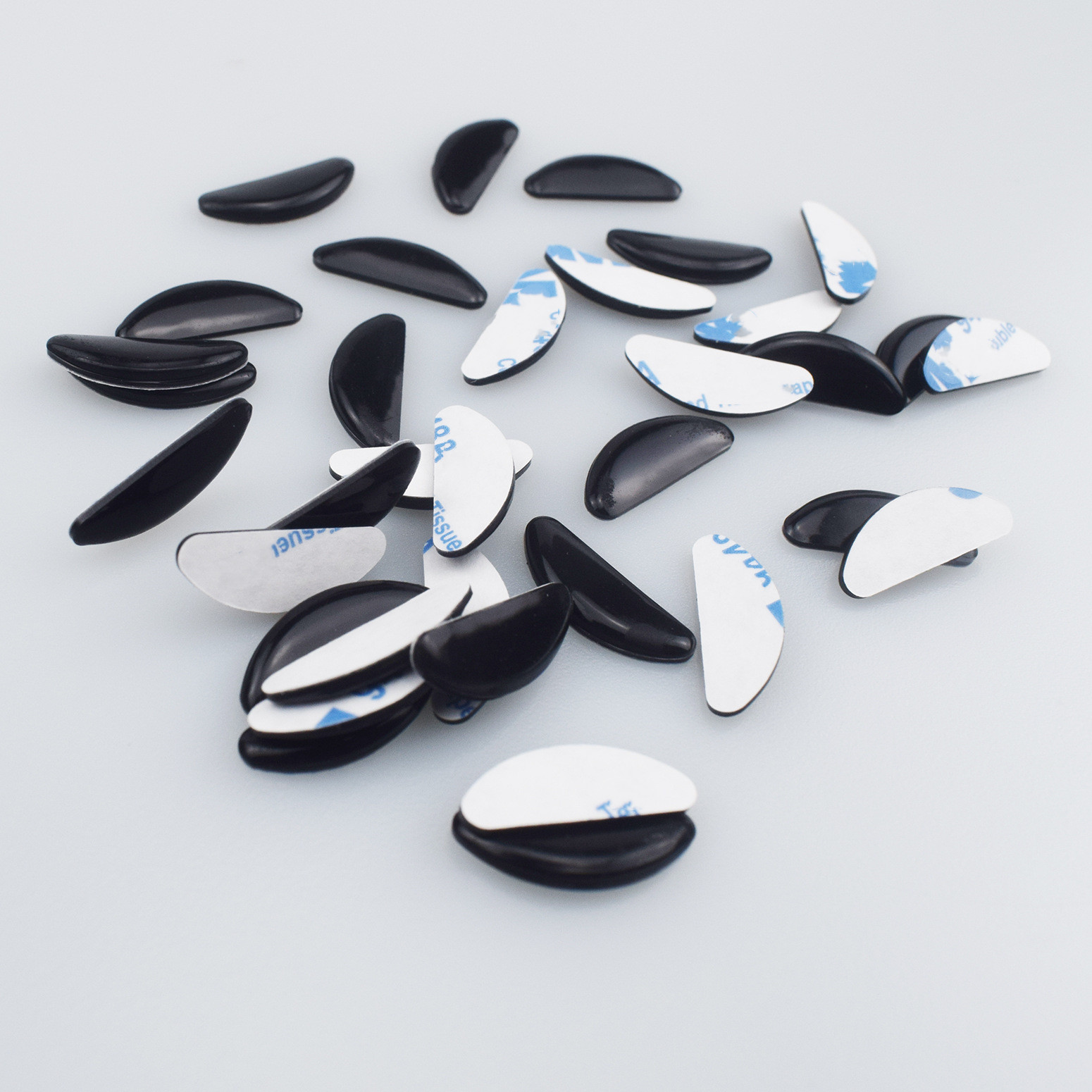 Накладные очки для очков D-образной формы, очки для солнцезащитных очков, Противоскользящие силиконовые накладки на нос