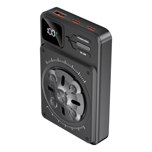 <span class=keywords><strong>Batterie</strong></span> <span class=keywords><strong>externe</strong></span> portable 10000 mAh à chargement rapide bidirectionnel 22,5 W avec corps en alliage d'aluminium, faible MOQ, vente en gros - Product Image 4