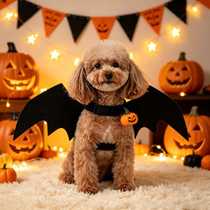 Costume d'<span class=keywords><strong>Halloween</strong></span> <span class=keywords><strong>pour</strong></span> chat, costumes d'<span class=keywords><strong>Halloween</strong></span> <span class=keywords><strong>pour</strong></span> petits chiens, ailes <span class=keywords><strong>de</strong></span> chauve-souris avec clochette citrouille, accessoires <span class=keywords><strong>de</strong></span> déguisement <span class=keywords><strong>pour</strong></span> animaux <span class=keywords><strong>de</strong></span> compagnie <span class=keywords><strong>pour</strong></span> fête d'<span class=keywords><strong>Halloween</strong></span> - Product Image 2