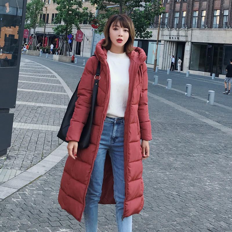 Guangzhou Down Jacket Jaqueta Feminina Warm Feather Down Filled Winter  Coats Lady Hooded
