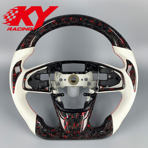 Volante Deportivo Personalizado de Fibra de Carbono Forjado para Honda Accord Civic 10.ª Generación ODYSSEY CL9 CR9 - Product Image 1