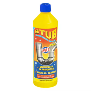 Fidea Made In Italy 0,75 Lt Fregadero Limpiador de drenaje de inodoro Declogger de tuberías Mantenimiento ecológico - Product Image 1