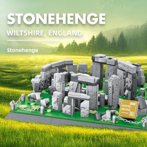 Bloques de Construcción de la Arquitectura Emblemática de Stonehenge, 4224 Wiltshire, Inglaterra, Juguete Educativo de Ensamblaje para Niños - Product Image 4
